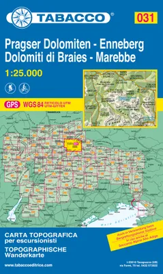 Dolomiti di Braies 031 GPS Marebbe / Pragser Dolomiten