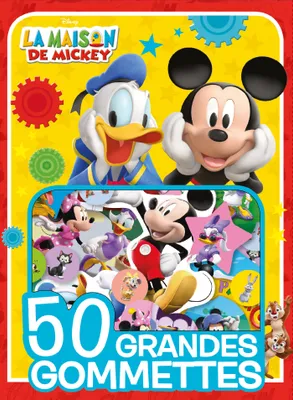 LA MAISON DE MICKEY - 50 Grandes Gommettes - Disney
