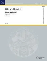 Evocazione, für Flöte solo. flute. Edition séparée.
