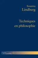 Techniques en philosophie