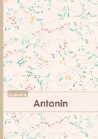 Le carnet d'Antonin - Lignes, 96p, A5 - Poissons