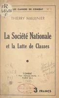 La société nationale et la lutte de classes