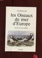 Oiseaux de mer d'europe (Les), - PREFACE