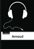 Le carnet d'Arnaud - Lignes, 96p, A5 - Casque Audio