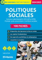 Politiques sociales - 100 fiches - Catégories A, B et C - Édition 2024-2025