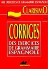 Corrigés des exercices de Carodad, corrigés des exercices de grammaire espagnole