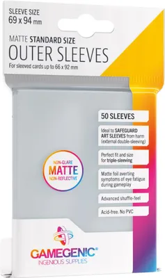 GG : Outer Sleeves Matte Standard Size
