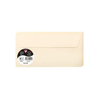 Enveloppe Pollen - Paquet de 20 - 110X220 - 120g - Ivoire