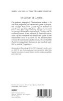 Livres Littérature et Essais littéraires Poésie De sang et de lumière Laurent Gaudé