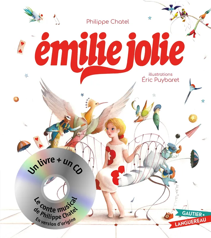 Jeux et Jouets Musique CD / livres CD Émilie Jolie - Livre CD petit format Philippe Chatel