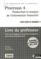 Processus 4 Production et analyse information financière Les Processus par la pratique Professeur