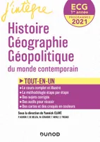 ECG 1re année Histoire Géographie Géopolitique - 2021 - Tout-en-un, Tout-en-un