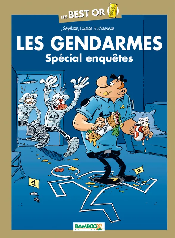 Livres BD Les Classiques Les Gendarmes - Best Or - Spécial enquêtes Sulpice, Olivier