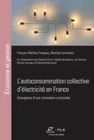 L’autoconsommation collective d’électricité en France, Émergence d’une innovation contrariée