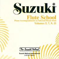Suzuki Flute School CD, Vol. 5, 7, 9 & 11 Pno Acc.