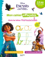 Disney Encanto, la fantastique famille Madrigal Mon cahier effaçable J'écris les lettres minuscules