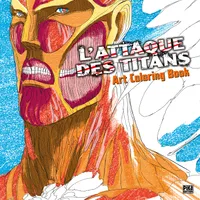 L'attaque des titans - Art colouring book