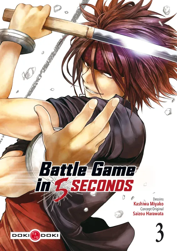 Livres Mangas Shonen 3, Battle Game in 5 Seconds - vol. 03 Kashiwa MIYAKO