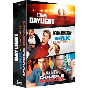 Daylight + Un flic à la maternelle + Double impact - DVD