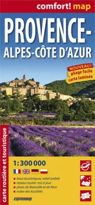 Provence-Alpes-C.D'Azur  1/300.000 (Comfort !Map)