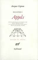 Registres, I : Appels