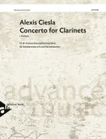 Concerto for Clarinets, First movement FANTASIA. clarinet solo and clarinet choir. Partition et parties.