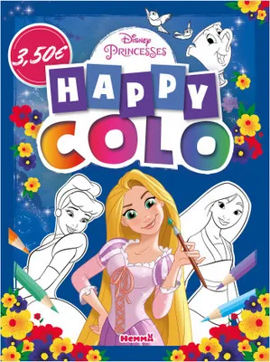 Disney Princesses - Happy colo (Raiponce et Mulan)