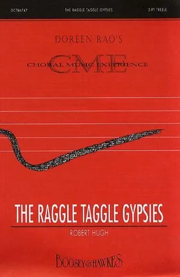 Raggle Taggle Gypsies, Scottish Folk Song. 2-part treble voices (SS) and piano. Partition de chœur.