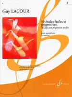 50 Etudes Faciles & Progressives - Volume 1, Saxophone