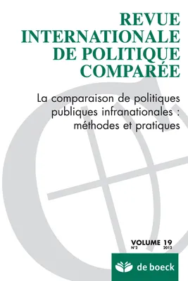 REVUE INTERNATIONALE DE POLITQUE COMPAREE 2012/2 VOLUME 19