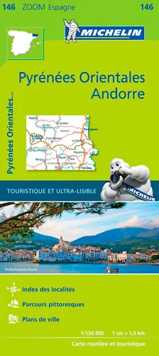 Livres Loisirs Voyage Cartographie et objets de voyage Carte Zoom Pyrénées Orientales, Andorre 146