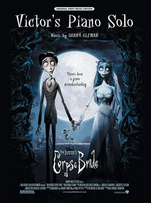 Victor's Piano Solo (from Corpse Bride), Sheet