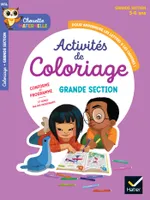 Maternelle Activités de coloriage GS - 5 ans, Chouette entrainement Par Matière