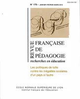 Revue française de pédagogie n° 178/2012, Les politiques de lutte contre les inégalités scolaires d'un pays à l'autre
