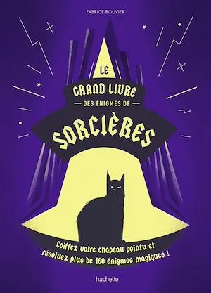 Le grand livre des énigmes de sorcières, Coiffez votre chapeau pointu et résolvez plus de 160 énigmes magiques ! Fabrice Bouvier
