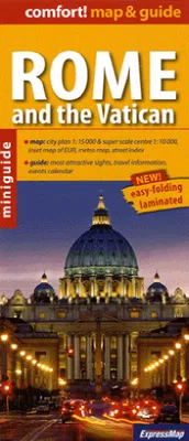 Rome and the Vatican Comfort! map & guide