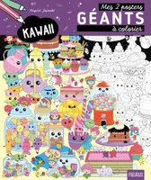 Kawaii : mes 2 posters géants à colorier
