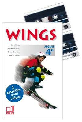 Wings 4e, 2 cassettes élèves