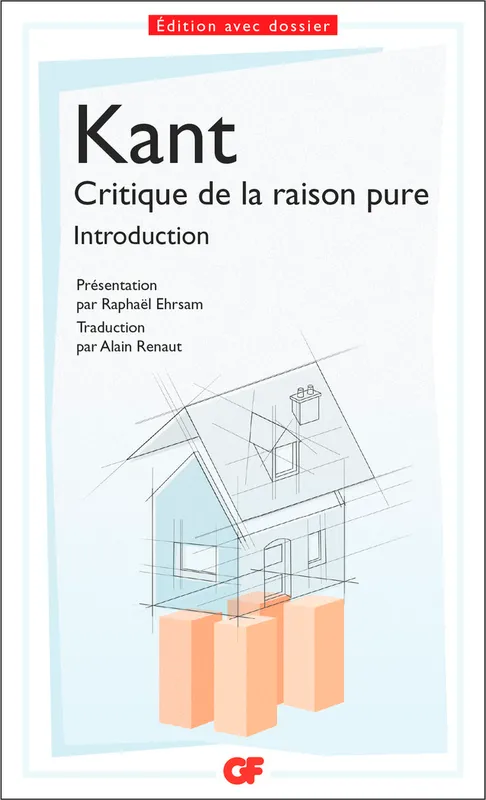 Livres Sciences Humaines et Sociales Philosophie Critique de la raison pure, Introduction Alain Renaut