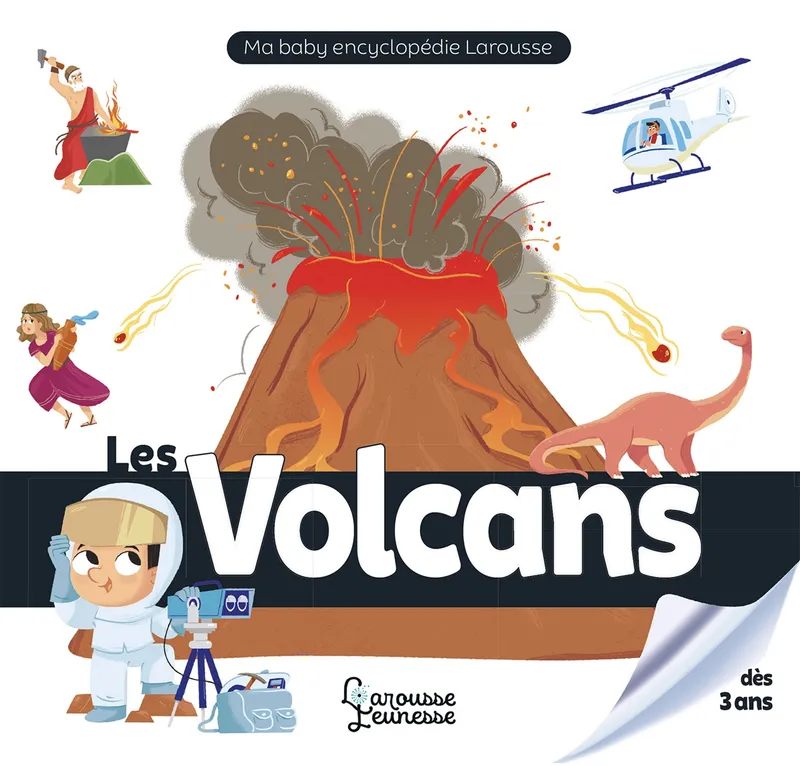 Livres Jeunesse de 3 à 6 ans Documentaires Ma baby encyclopédie..., Les volcans Caroline Fait