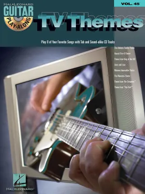 TV Themes, Guitar Play-Along Volume 45