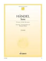Suite en ré mineur, HWV 437 (HHA II/4 - Walsh 1733 No. 4). piano. Edition séparée.