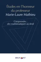 Études en l'honneur du professeur Marie-Laure Mathieu, Comprendre : des mathématiques au droit