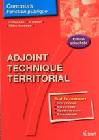 Adjoint technique territorial / catégorie C, filière technique, catégorie C, filière technique