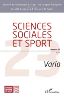 Sciences sociales et sport, Varia