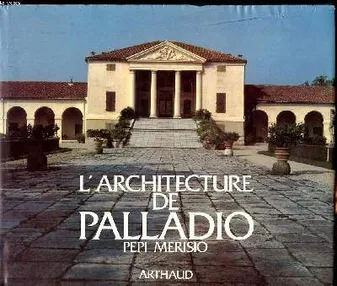 L'architecture de palladio, - TEXTE - TRADUIT DE L'ALLEMAND