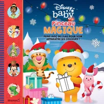 Disney Baby - Pinceau magique (Winnie Noël) - Peins avec de l'eau pour voir apparaître les couleurs !