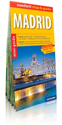 Madrid (Comfort !Map&Guide, Carte Laminée)