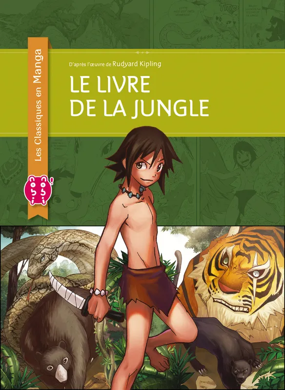Livres Mangas Kodomo Le livre de la jungle Julien Choy