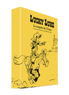 Coffret Lucky Luke - La conquête de l'Ouest à travers les aventures du célèbre cow-boy